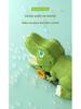 Cross-Border Dinosaur Pull-Back Car: Alloy Toy with Storage Map for Boys