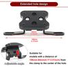 Fit For DUCATI Monster Streetfighter Hypermotard Multistrada Desert X Motor Handlebar Clamp GPS Mount Navigation Bracket Holder