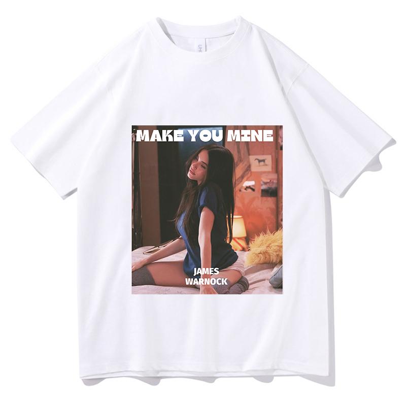 Madison Beer Make You Mine TShirt Trendy Unisex Classic Clothing Aesthetic Fashion Graphic Summer High Quality Tops Fan Gifts