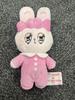 Esther Bunny Plush Toy with Ribbon OOTD Sunday (ootd_05)