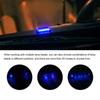 2pcs Car Strobe Light Wiring-free Solar Alarm Lights Led Warning Security System Flash Lamp