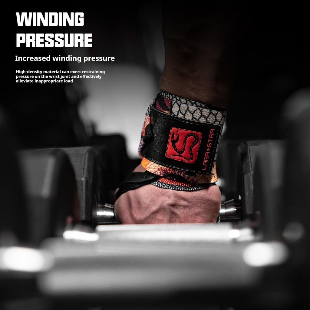 Chinese Zodiac Fitness Wristbands Weightlifting Wrist Strap Booster Belt Pressurized Sports Protection Bench Press Wrist Guard