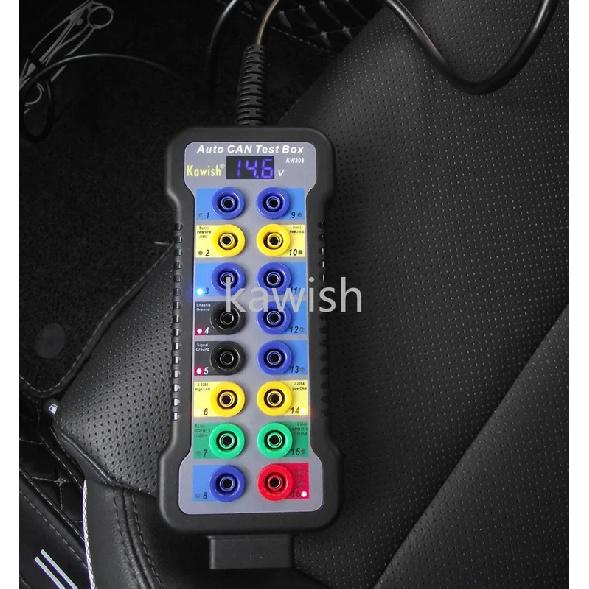 2026 OBDII Auto Car Break out Box Obd Breakout Box Car Protocol Detector with Pin out Car Obd2 Interface Monitor for Vehicle