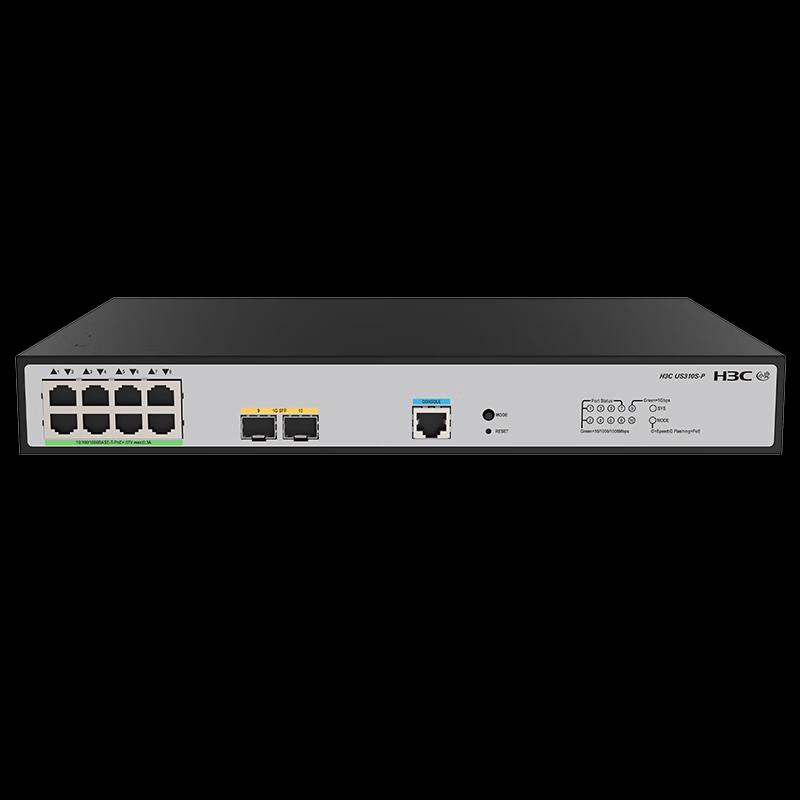 H3C US310S-P 8-Port Gigabit Managed PoE Switch