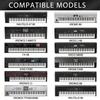 Musiin 88 Keys Premium Piano Keyboard Dust Cover Compatible with KORG KROME 88 KROSS 2-88 KROSS 88MB KROME EX88 and Other 88-Key Synthesizer Protects