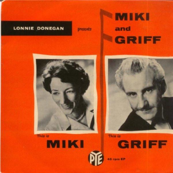 7inch Record MIKI & GRIFF - Lonnie Donegan Presents Miki And Gr NEP24116 PYE 1959 UK Pop Used
