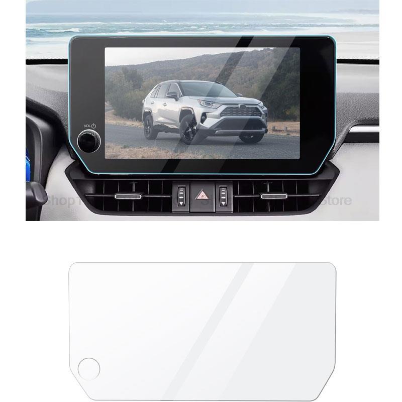 Tempered glass screen protector film For Toyota RAV4 10.5 inch Car GPS radio GPS Navigation anti-scratch Interior