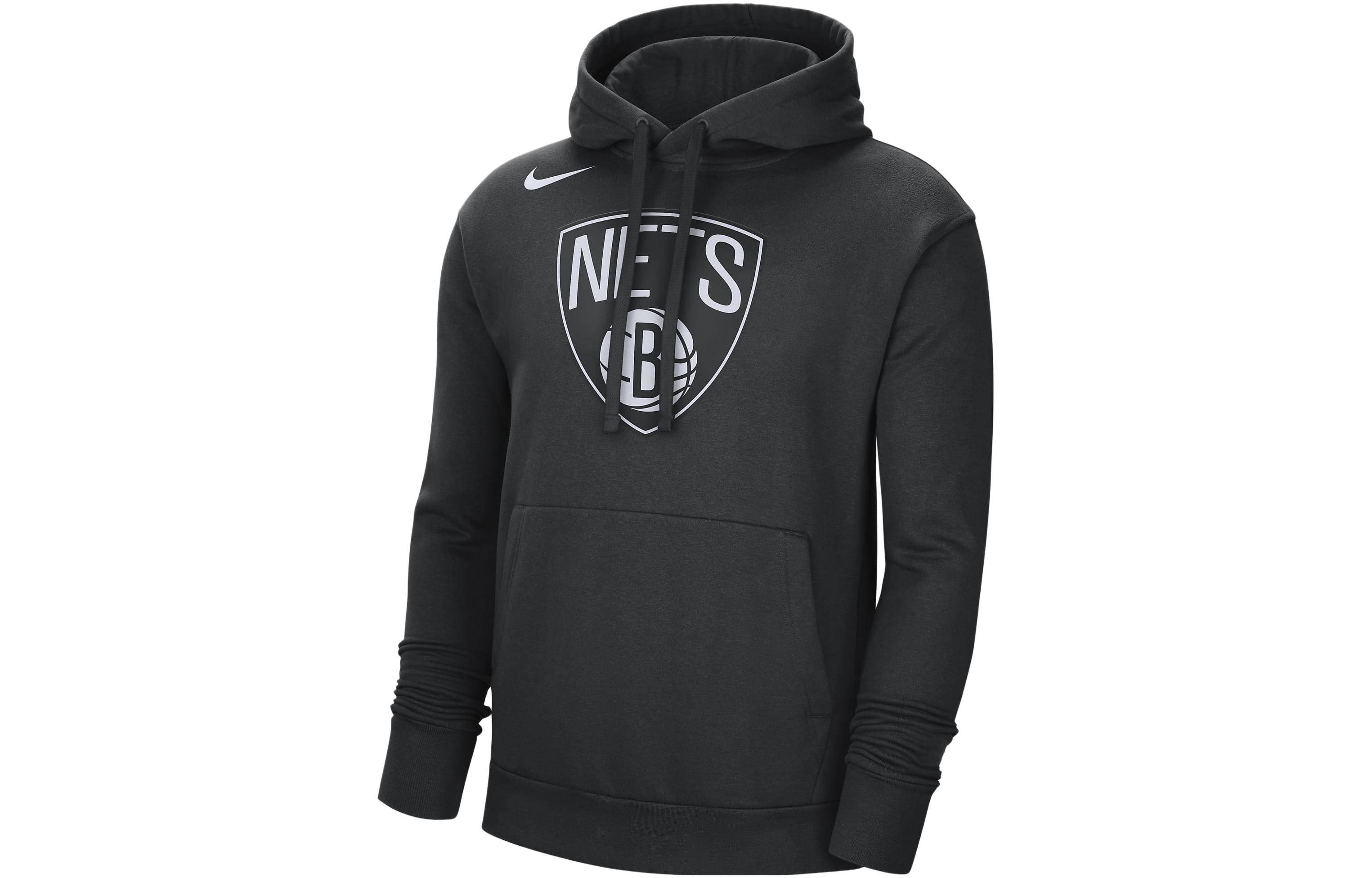 Nike Nba Brooklyn Nets Fleece Pullover Hoodie DN8622-010 S