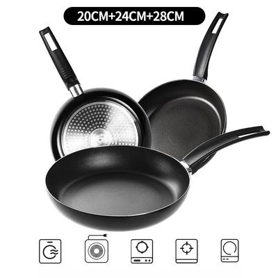 Zhi Shi Non-stick Frying Pan 3-Piece Set