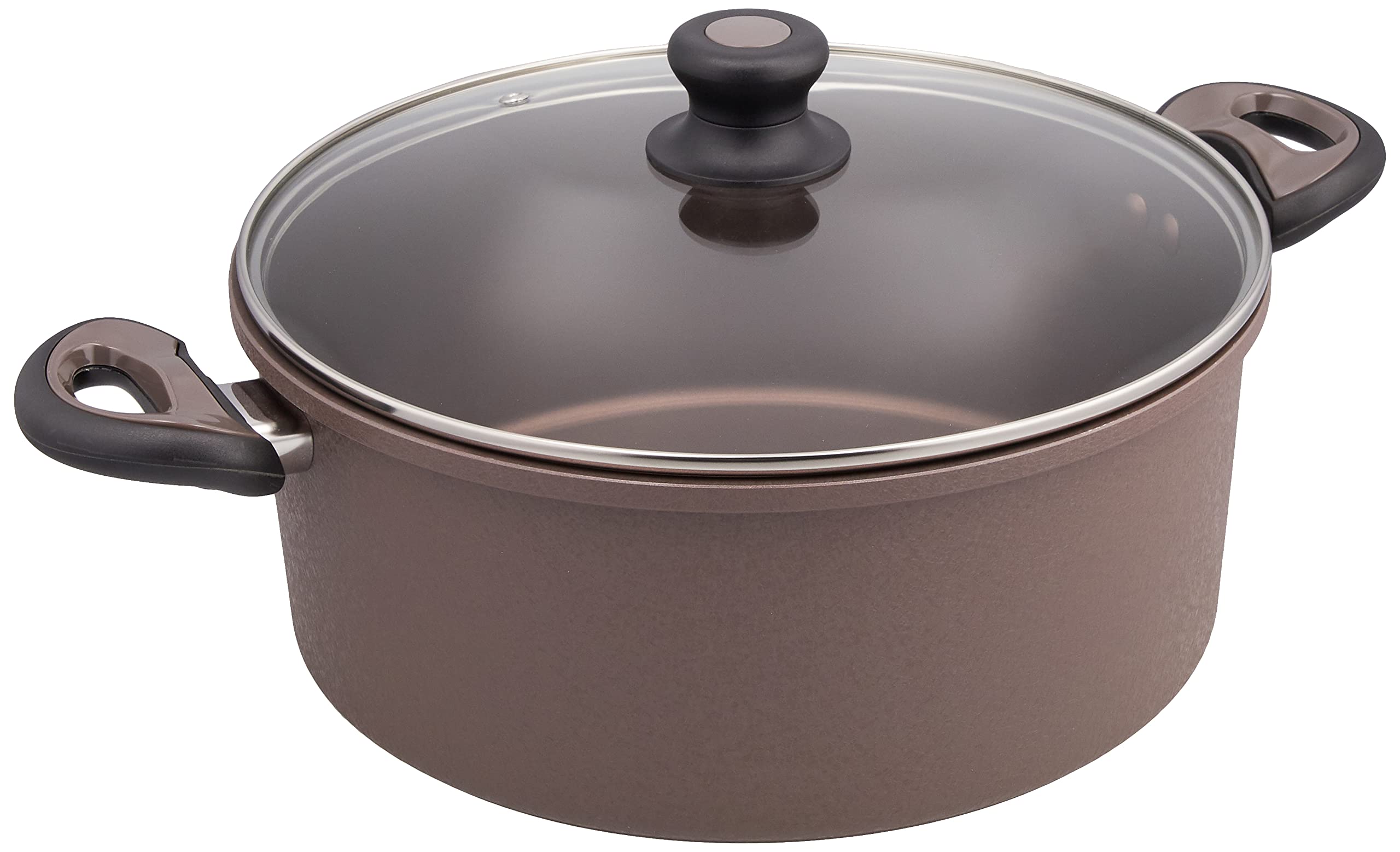 

Bestco Arietta Next Induction Cooker, High Casserole, Diamond Coat, 28cm, Ice Flower Brown, ND-8303