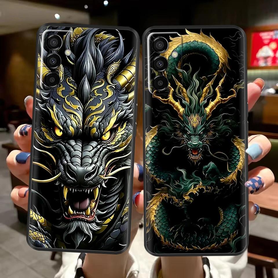 For Samsung Galaxy M13 4G Case Cartoon Soft Liquid Silicone Back Covers For Samsung M13 Cover M 13 Camera Protection Phone Funda