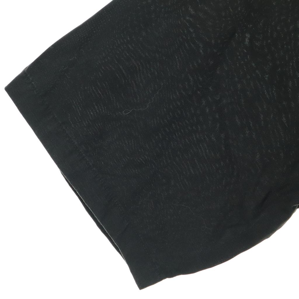 niko and... Short sleeve Round neck Cut L black Chest pocket Men's Used