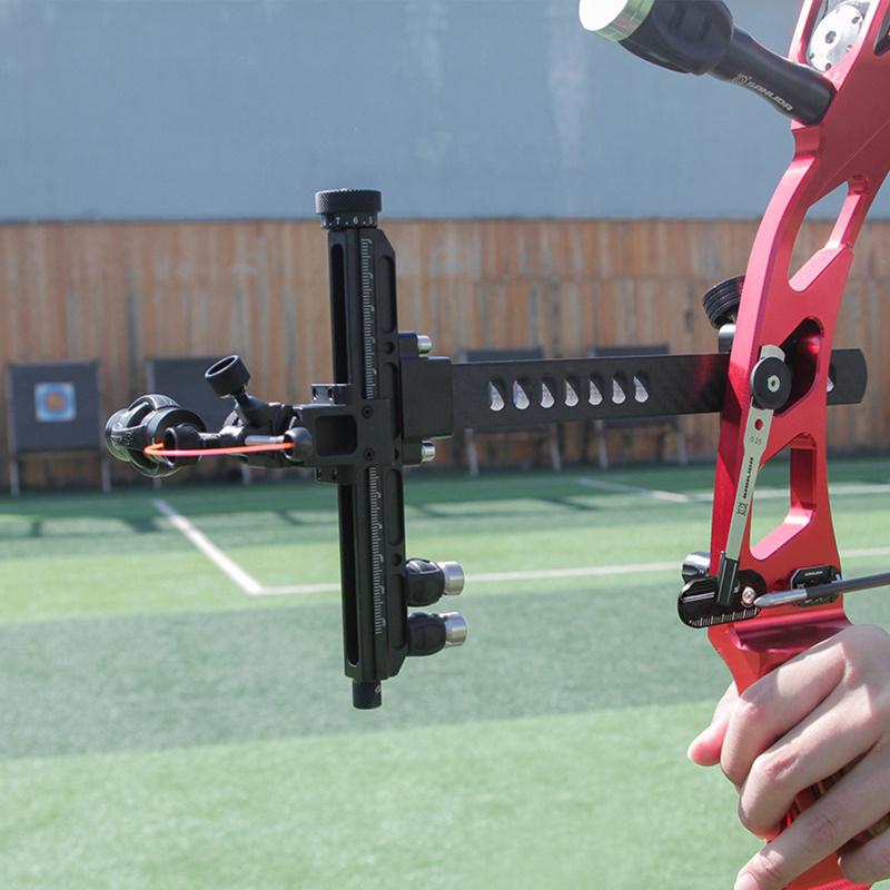 1 Coppia X10 Mirino per Arco Ricurvo Smorzatore Riduci Vibrazioni Per Tiro con l'Arco Caccia Tiro Bersaglio Accessori