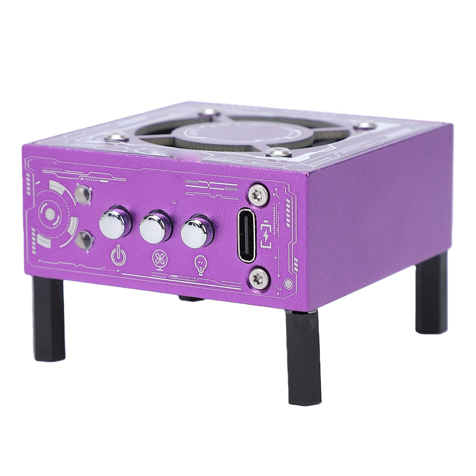 Extractor de Humo de Soldadura 3 en 1 con Luz de Curado Refrigeración Rápida Solidificación para Reparación Mantenimiento de Teléfonos Móviles