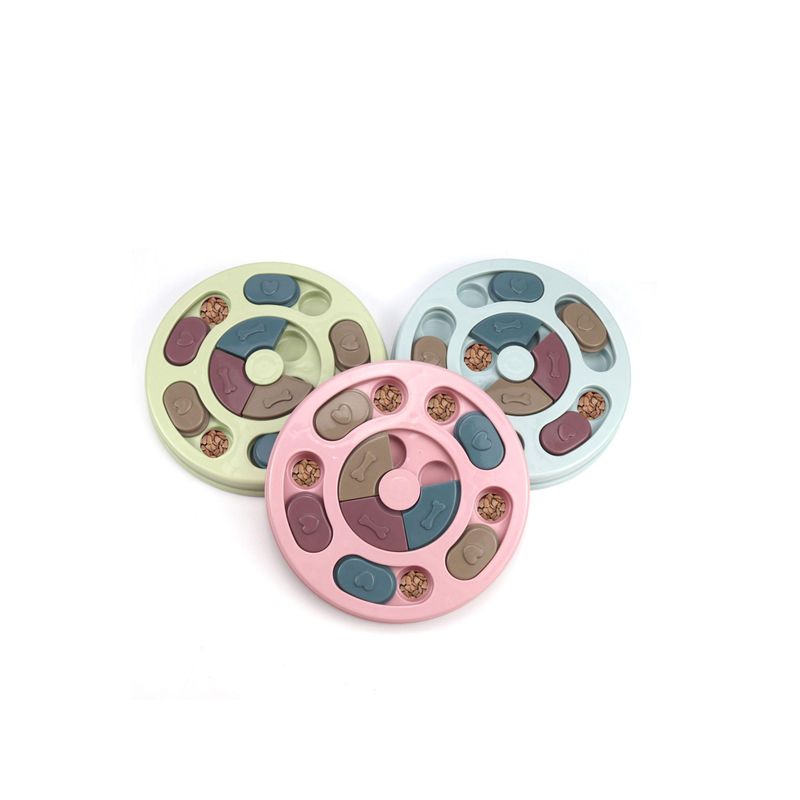 

Pet Supplies Amazon New Dog Educational Toys Relieving Boredom Interactive Educational Feeding Toys Sound Toys Pink Hexagon