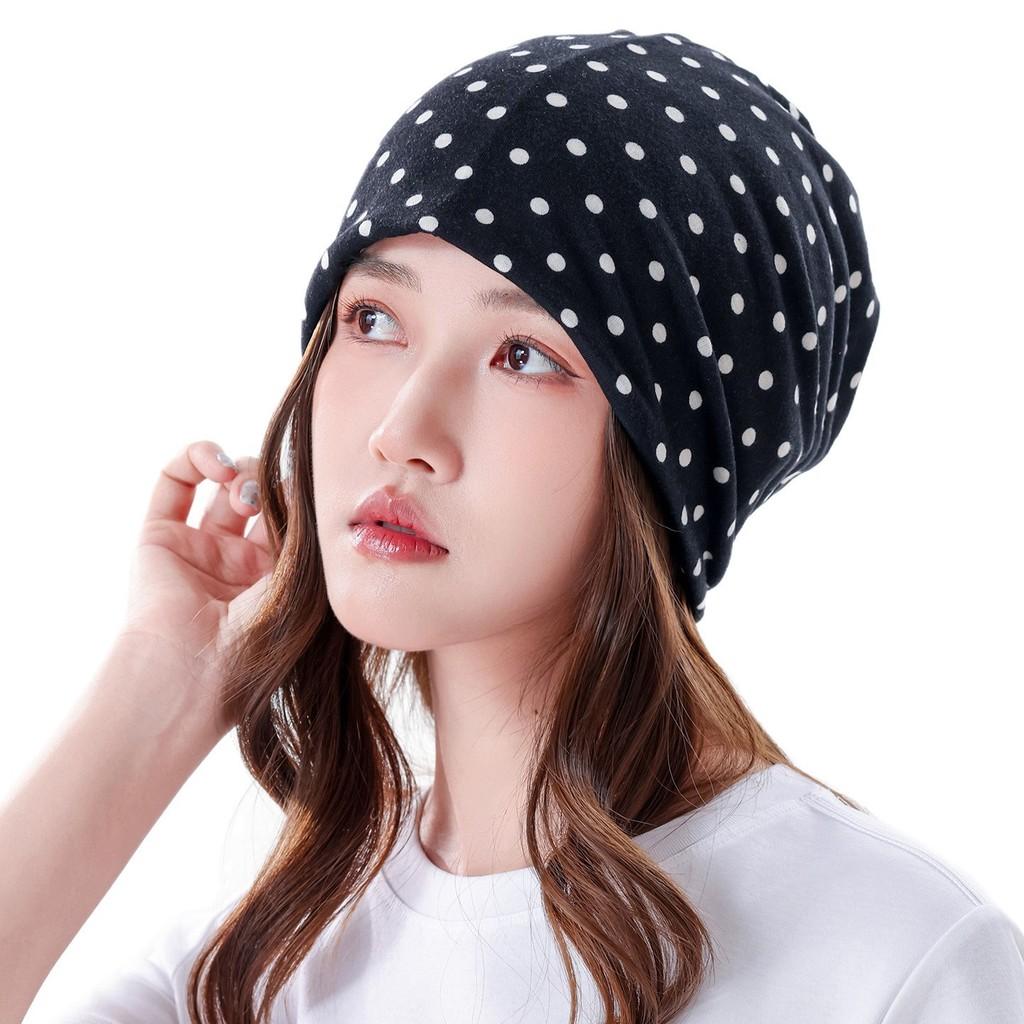 Momoji Mom Hat With Twist Design And Small Polka Dots For Sun Protection And Casual Wear