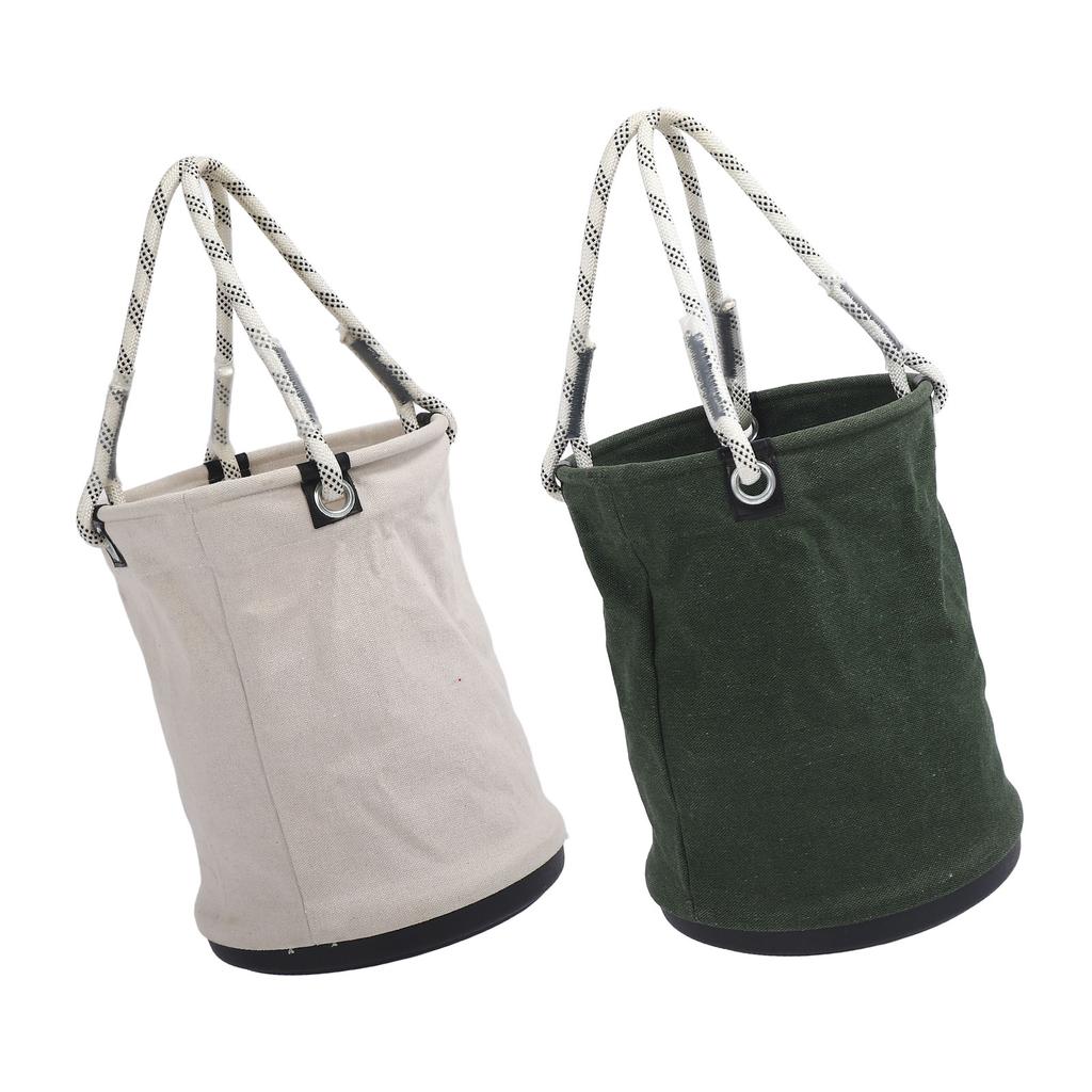 Găleată Pânză 40x30cm Capacitate Portantă 30KG Fund Plastic Cuie Șuruburi Organizator Unelte pentru Întreținere Wo