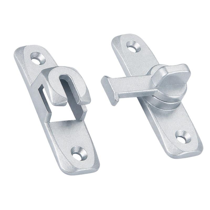

90 Degree Window Drawers Cabinet Locks Stainless Steel Hook Latch Latch Bolt Hooks Sliding Gate Buckles Hardware срібний