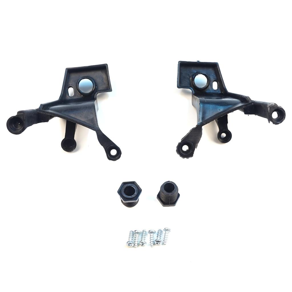 BHL11+BHL12 Headlight Holder Mount Repair Bracket Tab Set Left Side for Fiat Linea 323 110 2007-2018 51785219 51776318