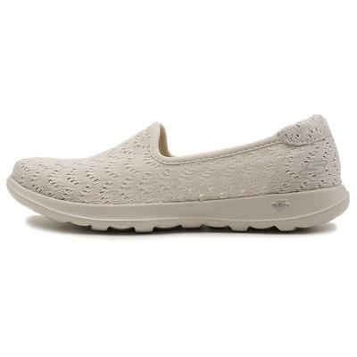 Go Walk Lite Comfortable Casual Lightweight Low-Top Sneakers Women Sneakers Natural 16370-NAT
