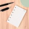 A7 Dot Matrix Loose-leaf Paper Refill - Horizontal Line Grid for A5 Universal Student Notebook