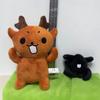 99 de Nopți în Pădure Jucărie de Pluș Căprioară Personaj Drăguț din Joc Animal de Pluș Kawaii Jucărie Moale de Pluș Pernă Cadou pentru Copii Fani Păpușă Căprioară Maro Decor Acasă