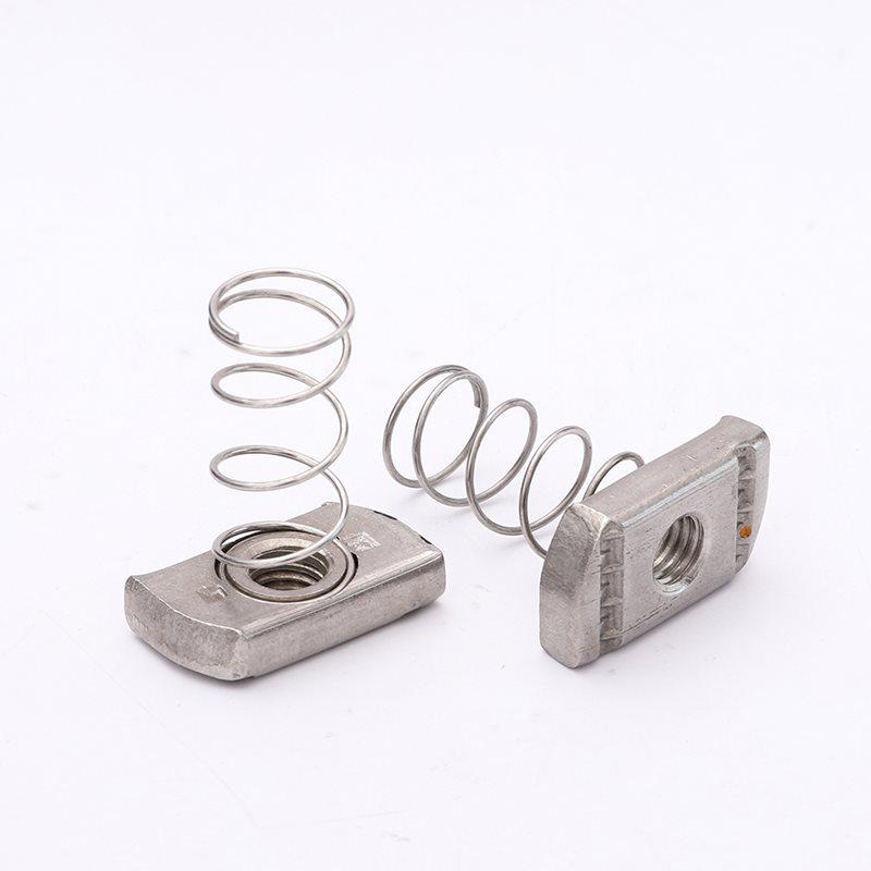 Rectangular T-slot Nut & Cap for 304 Stainless Steel C-channel (M6/M8/M10/M12) Model M8*6