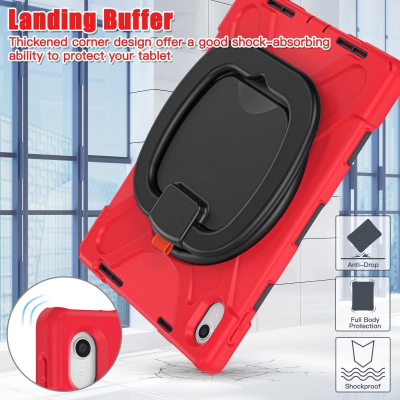 Silicone Kids Tablet Stand Case IPad 10th Gen Shockproof Full Coverage With Built-in Kickstand
