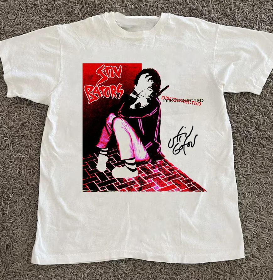 

Stiv Bators Disconnected Album Unisex T-Shirt Full Size S-2345XL UB097 M
