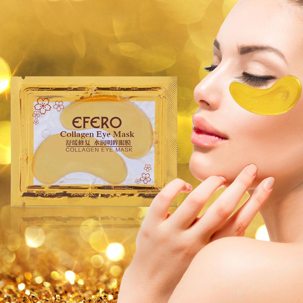 Collagen Gold Mask Gesichtsmasken – 4 Stück, Mit 24K Gold, Anti-Aging, Feuchtigkeitsspendend, Für Alle Hauttypen