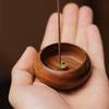 6PCS/3PCS/1PC Exquisite Wooden Plug In Incense Burner | Suitable for Buddhist Worship, Home Tea Room, Desktop Decoration - Ideal