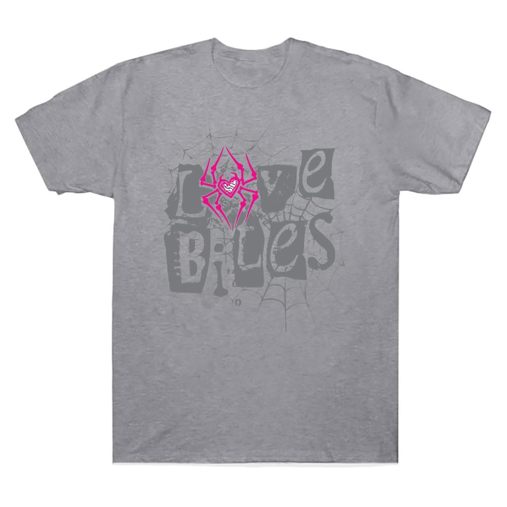 

AJ Lee Love Bites Must-have T-shirt Classic Retro High Street Streetwear Women Men Cotton Round Leader Mouth Summer 4XL