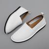 Pantofi Casual Bărbați din Piele Naturală Brand de Lux Mocasini Formale pentru Bărbați Respirabili Slip on Mocasini pentru Plimbare în Aer Liber și Timp Liber Pantofi de Barcă