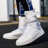 Mens sneakers autumn and winter new sports shoes casual shoes high top board shoes