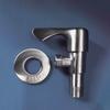 SUS304 Brush Finished Triangle Water Heater Toilet Basin Dish Hot and Cold Angle Valve Bathroom Accessories