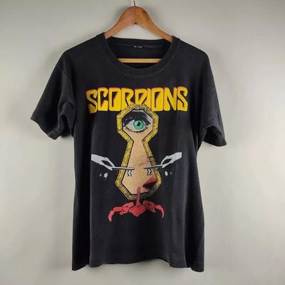 Scorpions Band 90's Retro Style Black Unisex T Shirt Men Women KH13545 Unisex T-Shirt