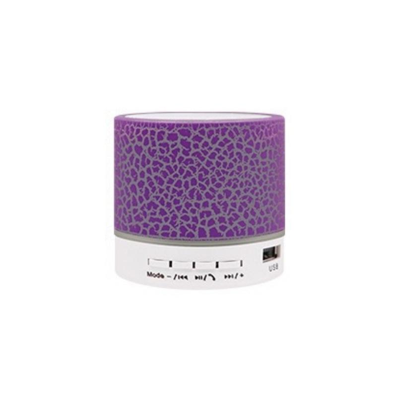 Mini Bluetooth LED reproduktor: Přenosný, Bezdrátový, Svítící, se Slotem na kartu a Subwooferem. Perfektní dárek!