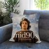 Movie M-Mid 90s Cushion Cover Comfortable Reversible Pillow Cover Ideal for Car Sofa Bedroom & Beyond