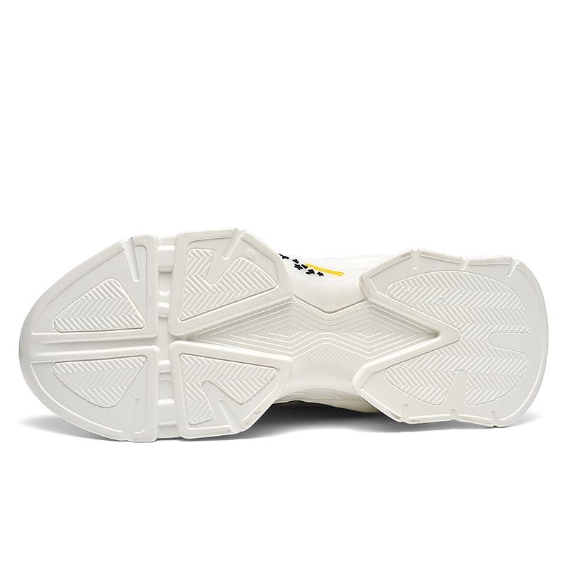 Men's Sneakers Fashion Sports Thick Soled Dad Shoes High Stretch Running Shoes