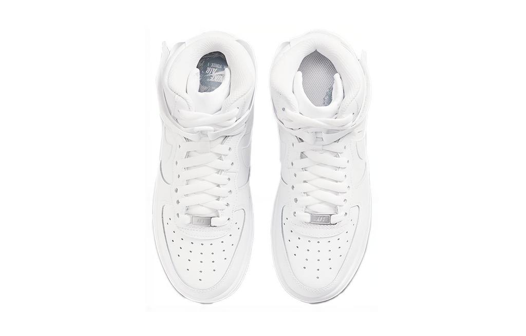Nike Air Force 1 High LE GS 'Triple White'