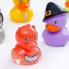 6 ks Mini figurky káčátek Halloweenská tématika Kachní ozdoby Pryskyřice Čarodějnice Duch Zombie Kachna Sběratelské předměty pro DIY Akvárium Mikro-krajinná dekorace