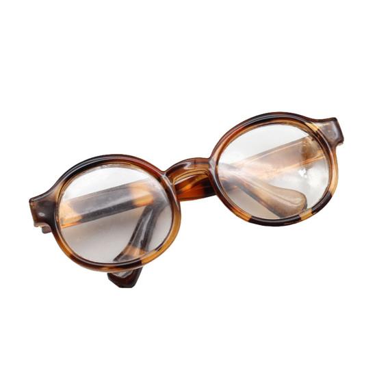 

Декоративные кукольные солнцезащитные очки Милые прозрачные пластиковые очки из ПЭТГ для кукол Модные аксессуары для одежды для BJD/аниме-фигурок