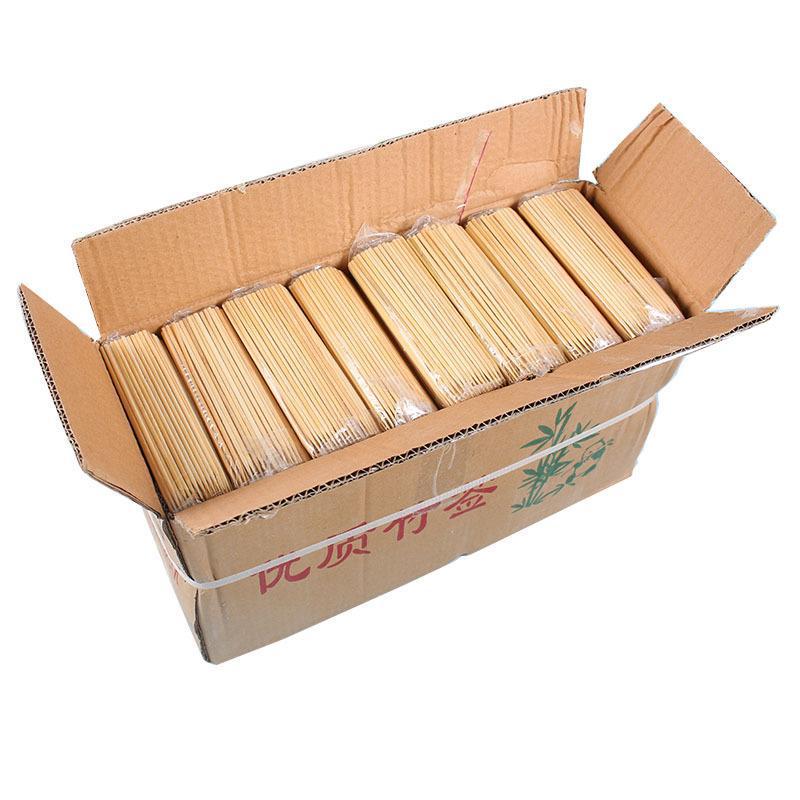 4mm Disposable Bamboo BBQ Skewers for Roasting, Mala Tang, Lamb, Corn 20cm (approx. 10,000 pieces)