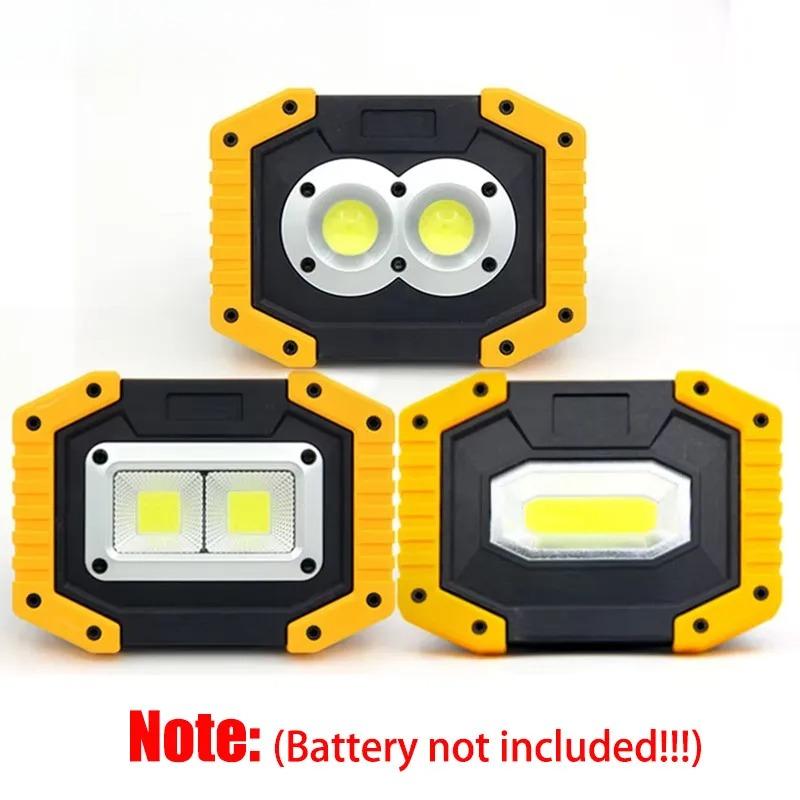 Multi-functional Portable USB Charging Floodlight LED Working Light Emergency Night Market Light