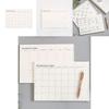 Perfectly Designed Simple Tearable Monthly Plan Book For Organized Work And Study Notes