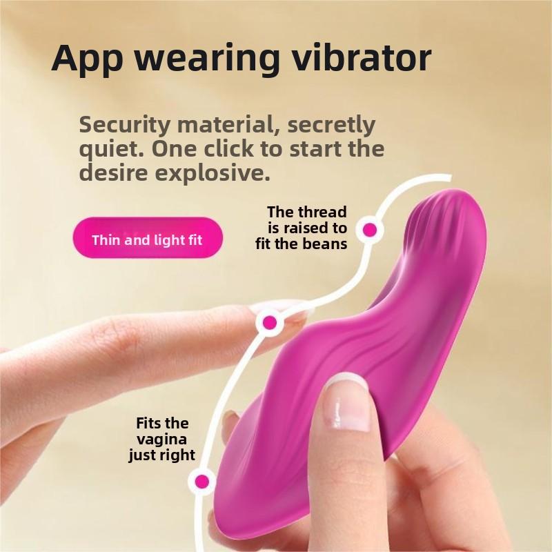 APP Wearable Vibrator for Women Bluetooth Control Egg Clit Stimulator Magnetic Wear Vibrating Female Masturbator Sex Toys Adults