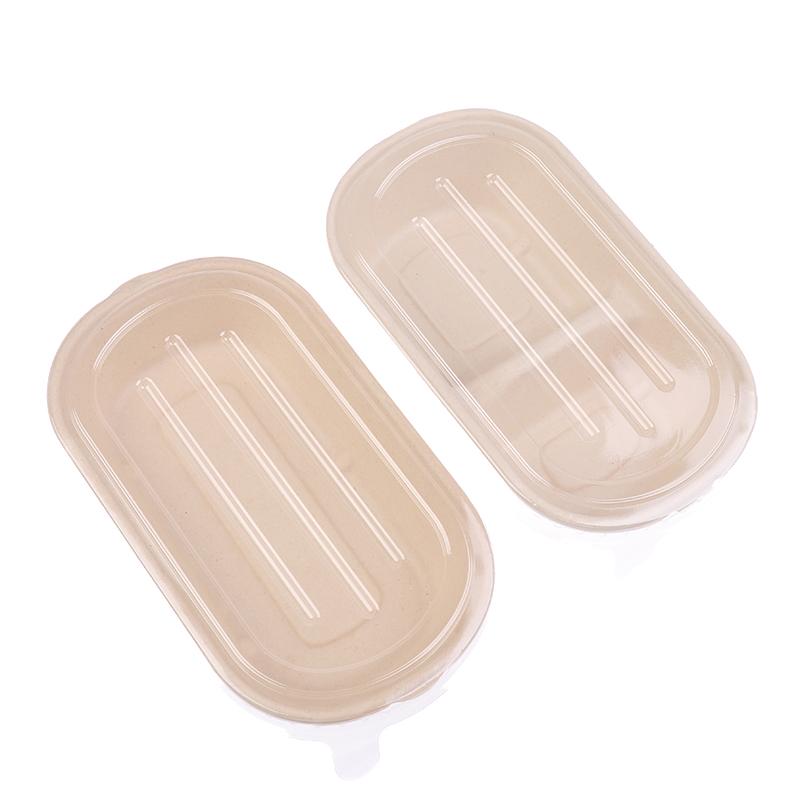 Disposable Takeaway Light Food Lunch Box Biodegradable Pulp Salad Box Environmentally Friendly Pulp Sushi Fat Reducing Bento Box