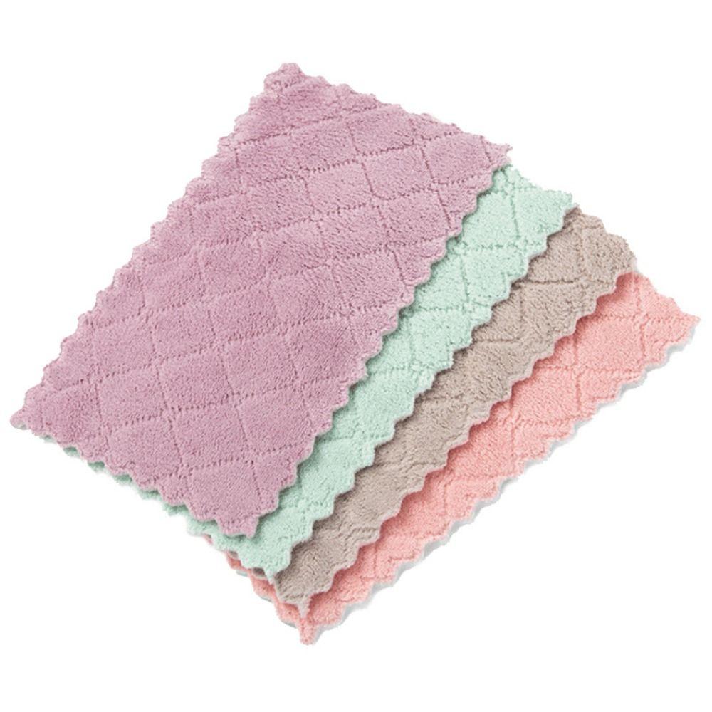 Performance Microfiber Wiping Tool No Shedding Dish Towel Cleaning Cloth Cleaning Towel Dishcloth