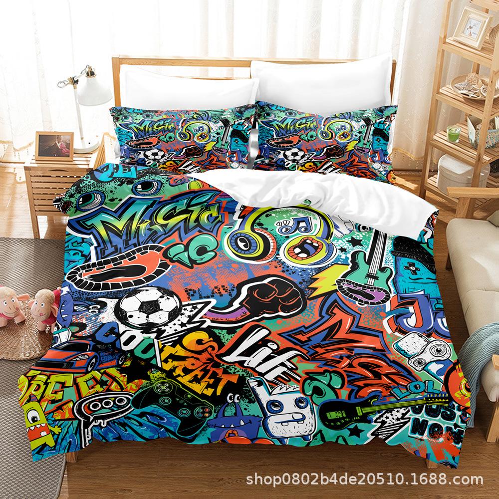 Mote trykkingsteknologi, 3D digitaltrykk, sengetøy, dynetrekk, putetrekk, tredelte sett