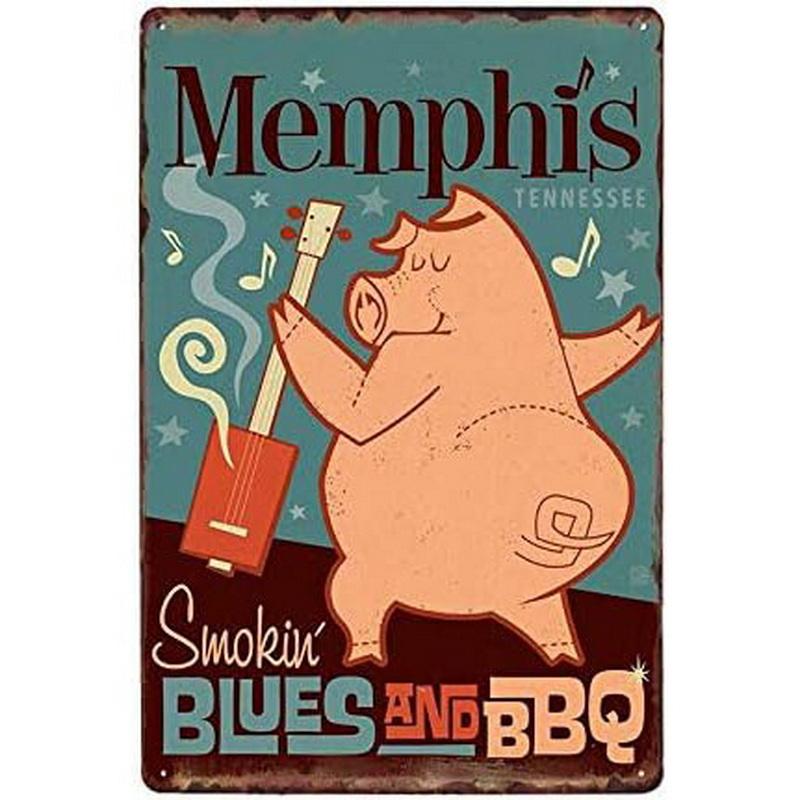 Animals Metal Tin Signs Sweet Cheeks Hello Posters Plate Wall Decor for Home Garden Bars Man Cave Cafe Clubs Retro Poster Plaque